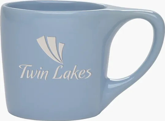 Talia Etched Ceramic Mug, 10 oz.