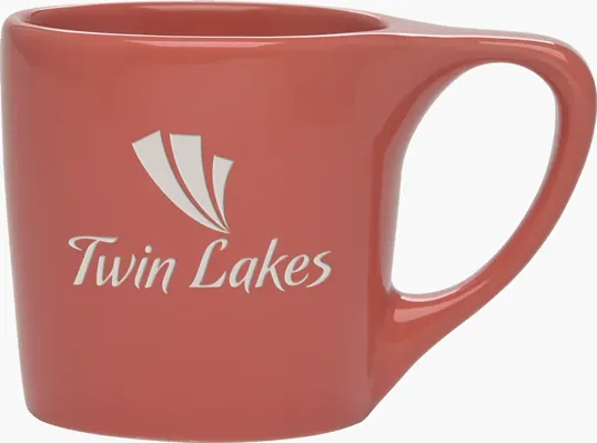 Talia Etched Ceramic Mug, 10 oz. — view 2