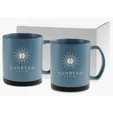 Etched Darien Collection Gift Set, 20 oz. Ceramic Mugs