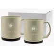 Etched Darien Collection Gift Set, 20 oz. Ceramic Mugs — view 5
