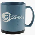 Darien Collection 20 oz. Etched Ceramic Mug
