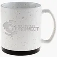 Darien Collection 20 oz. Etched Ceramic Mug — view 4
