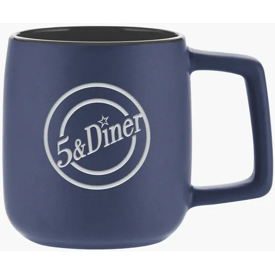 Ankara Collection Etched Ceramic Mug, 14 oz. — view 2