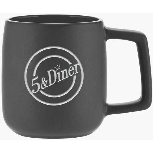Ankara Collection Etched Ceramic Mug, 14 oz. — view 3
