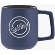 Ankara Collection Etched Ceramic Mug, 14 oz. — view 2