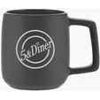 Ankara Collection Etched Ceramic Mug, 14 oz. — view 3
