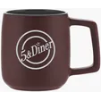 Ankara Collection Etched Ceramic Mug, 14 oz. — view 4
