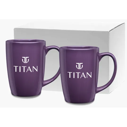 Taza Collection Ceramic Mug Gift Set, 16 oz, Set of 2 — view 4