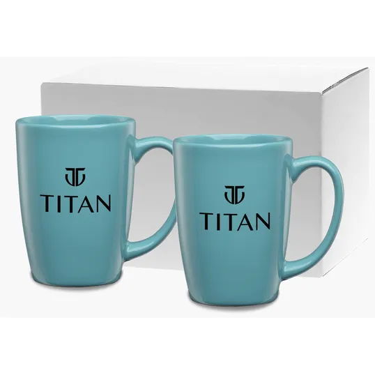 Taza Collection Ceramic Mug Gift Set, 16 oz, Set of 2 — view 6