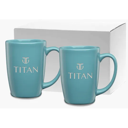 Etched Taza Collection Ceramic Mug Gift Set, 16 oz. — view 6