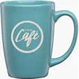 Taza Collection 16 oz. Ceramic Mug, Deep Etched — view 6