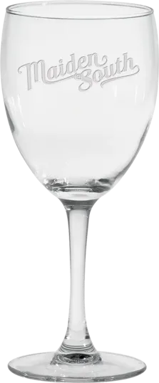 10.5 oz. Nuance Glass Goblet, Deep Etched — view 2