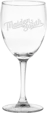 10.5 oz. Nuance Glass Goblet, Deep Etched