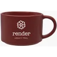 20 oz. Minestra Collection Ceramic Mug — view 2