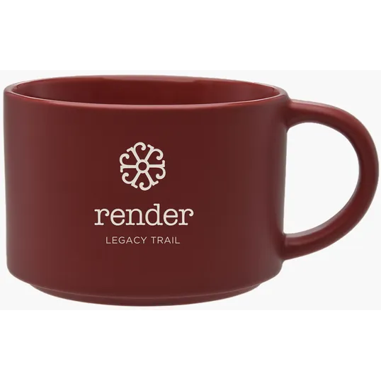 Minestra Etched Ceramic Mug, 20 oz. — view 2