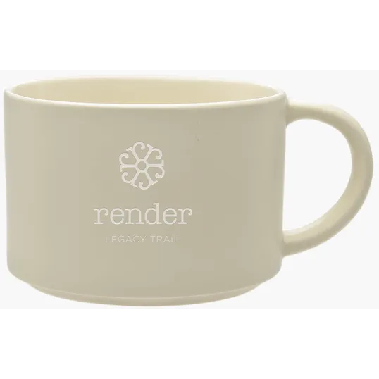 Minestra Etched Ceramic Mug, 20 oz. — view 3