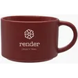 Minestra Etched Ceramic Mug, 20 oz. — view 2