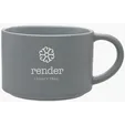 Minestra Etched Ceramic Mug, 20 oz. — view 4