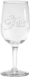 6.5 oz. Tall Wine Glass, Deep Etched