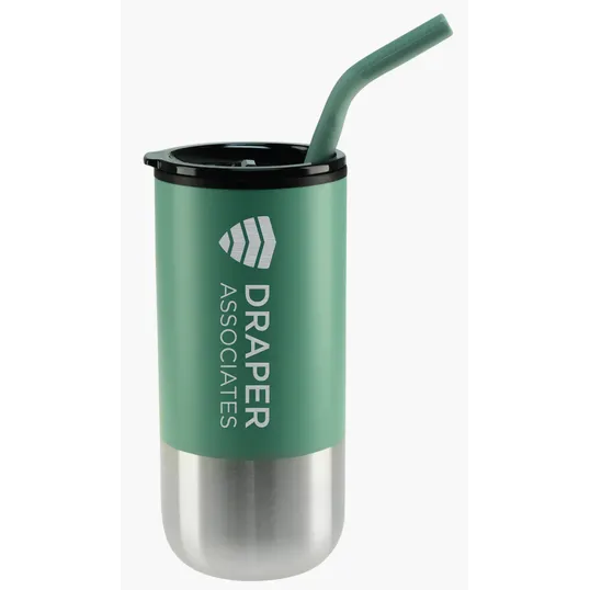 Vigo 16 oz. Laser Etched Stainless Steel Tumbler — view 3