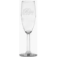Napa Valley Flute, 6 oz. Deep Etched