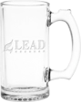 Thumbprint Mug, 12 oz. Glass Tankard