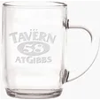 Haworth Glass Coffee Mug, 10 oz. — view 2