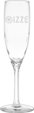 Domaine Flute, 6 oz. Deep Etched