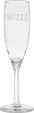 Domaine Flute, 6 oz. Deep Etched — view 2