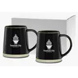 Dinenzio Collection 16 oz. Ceramic Mug Gift Set