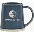 Dinenzio Collection Etched Ceramic Mug, 16 oz. — view 2