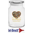 26 oz. Apothecary Jar with Flat Lid — view 2