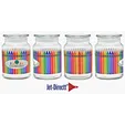 26 oz. Apothecary Jar with Flat Lid — view 4