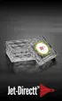 Tresor Box Deep Etched Crystal Paperweight — view 2