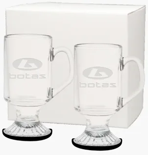 Picture For 10 oz. Etched Irish Coffee Mug Gift Set