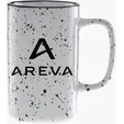 18 oz. Tall Camper Ceramic Mug with Speckled Glaze — view 2