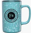 18 oz. Tall Camper Ceramic Mug with Speckled Glaze — view 6