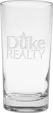 Deluxe Beverage Glass, 12 oz., Deep Etched
