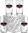 Deluxe Beverage Thank You Set, 12 oz. Glasses
