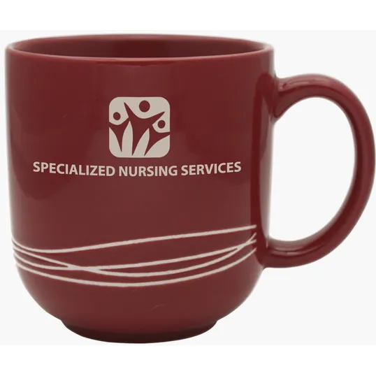 17 oz. Linear Ceramic Mug