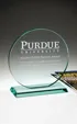 Small Rubino Lead Crystal Award