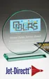 Large Rubino Award in Jade Crystal — view 2