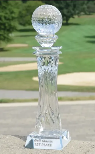 Durham Tower Crystal Golf Award