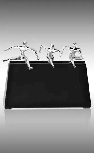 The Race Award Crystal Trophy
