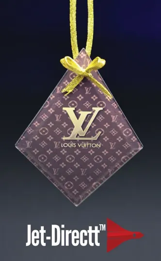 Diamond Etched Ornament — view 2