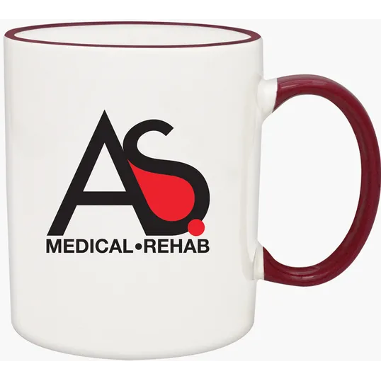 11 oz. Duo-Tone Ceramic Mug — view 2