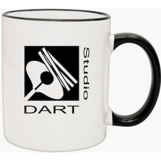 11 oz. Duo-Tone Ceramic Mug — view 4
