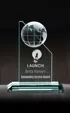 Small World Tower Jade Crystal Award