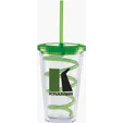 Carnival Cup with Color Curly Straw and Color Lid — view 3