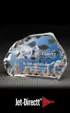 Medium Iceberg Glass Award — view 2